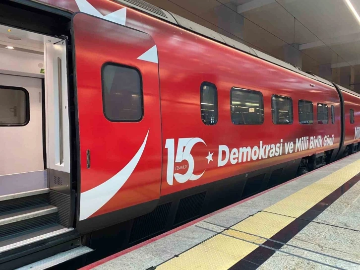 15 Temmuz Demokrasi ve Milli Birlik Treni uğurlandı
