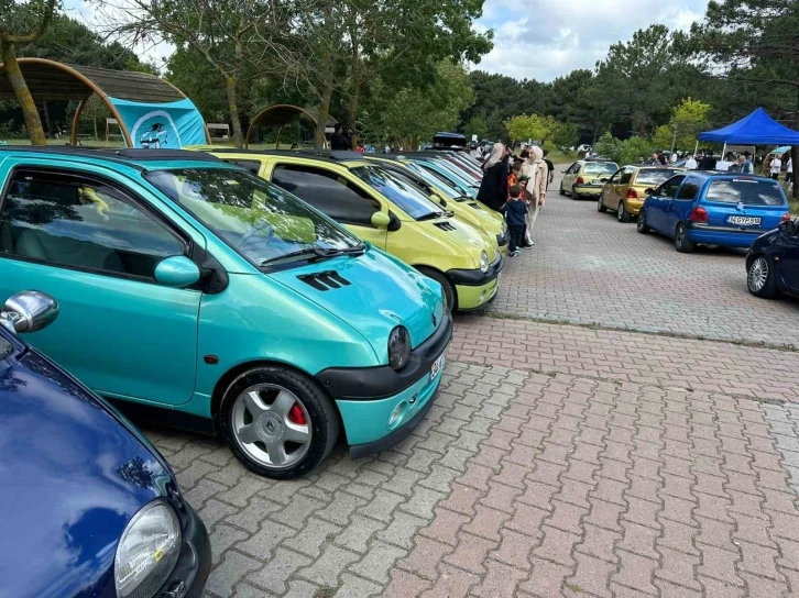 156 Twingo araç Kavacık’ta buluştu
