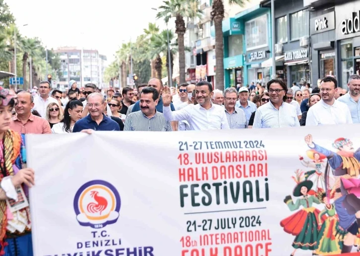 18. Uluslararası Halk Dansları Festivali coşkusu başladı
