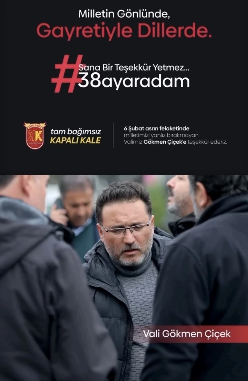 ‘38 ayar adam’ Vali Çiçek’miş
