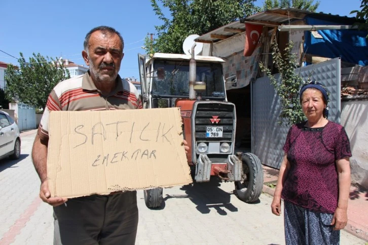 750 Bin TL Dolandırılan Çiftçi, Traktörünü Satıyor