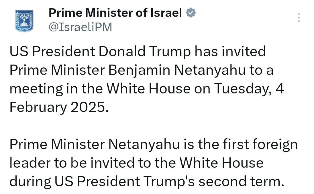 ABD Başkanı Trump, İsrail Başbakanı Netanyahu’yu Beyaz Saray’a davet etti
