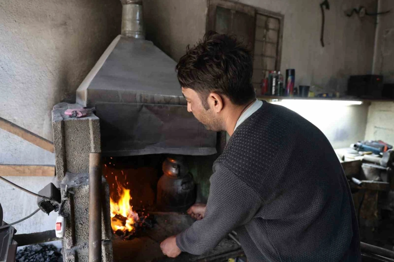 Adana’da koç boynuzu ve çelik, usta elinde markalaşıyor
