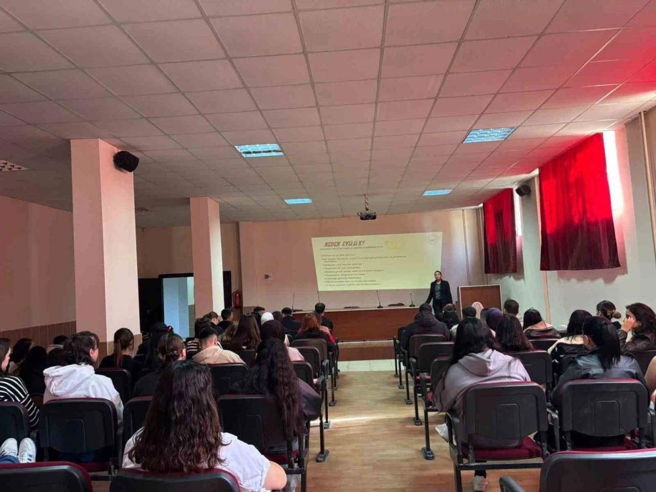 ADÜ’de ilginç seminer: Öğrenci ve akademisyenlere “Eş Seçimi ve Evlilik” konulu seminer verildi
