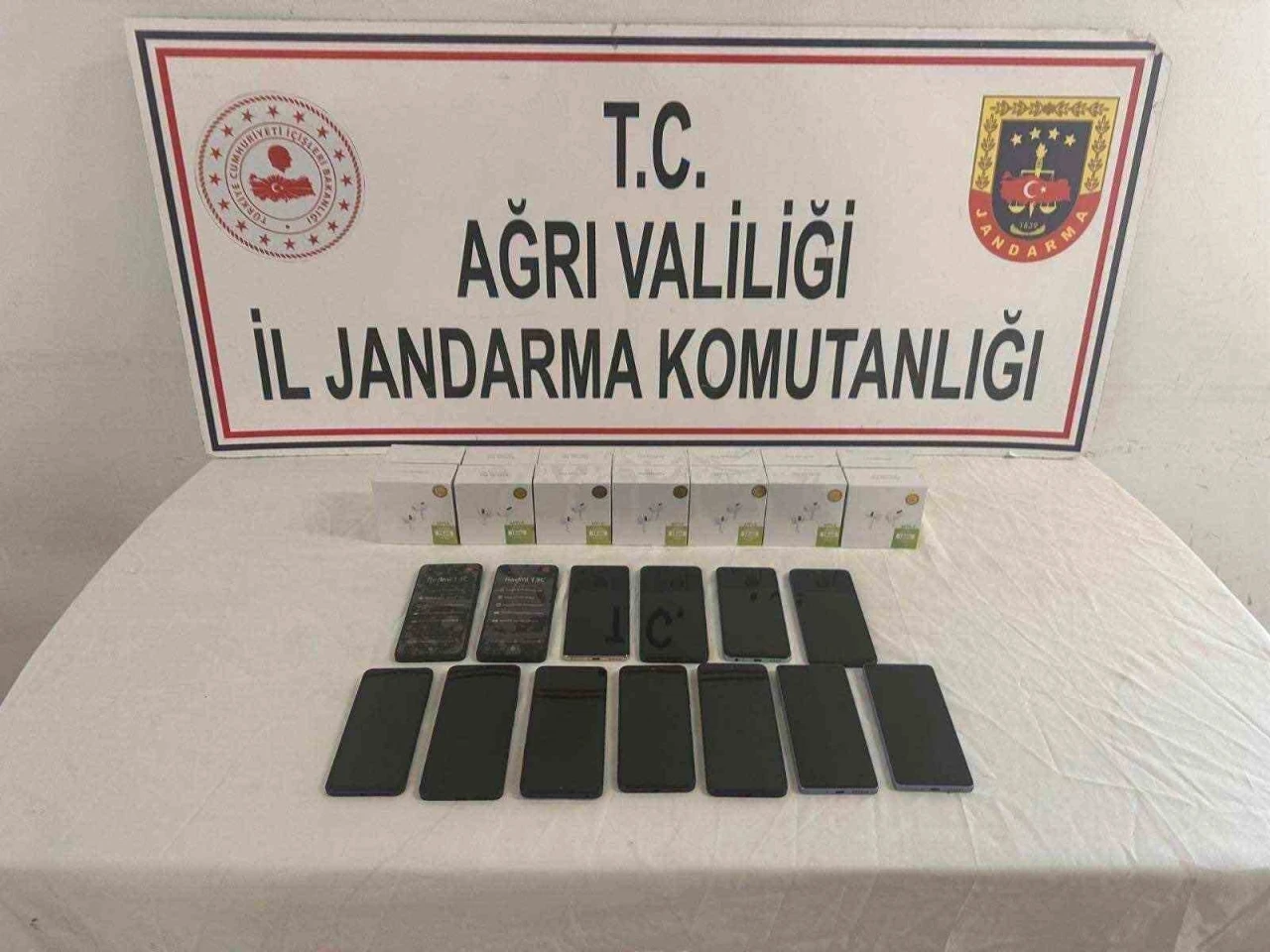 Ağrı’da kaçak malzemeler ele geçirildi
