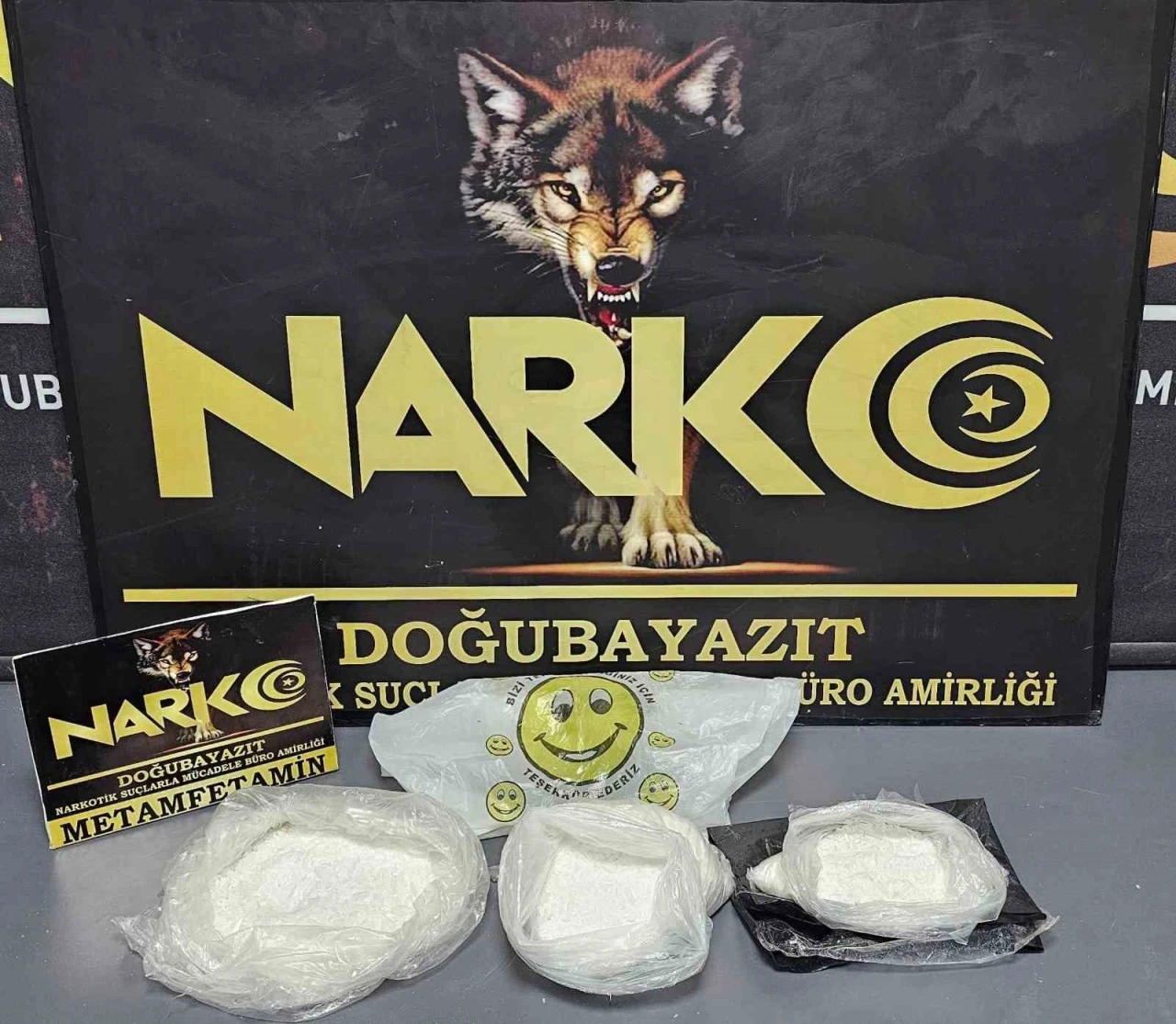 Ağrı’da tırda 1 kilo 728 gram metamfetamin ele geçirildi
