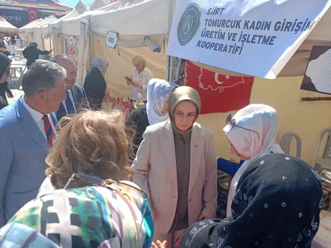 Ahilik Haftasında Siirt standına yoğun ilgi
