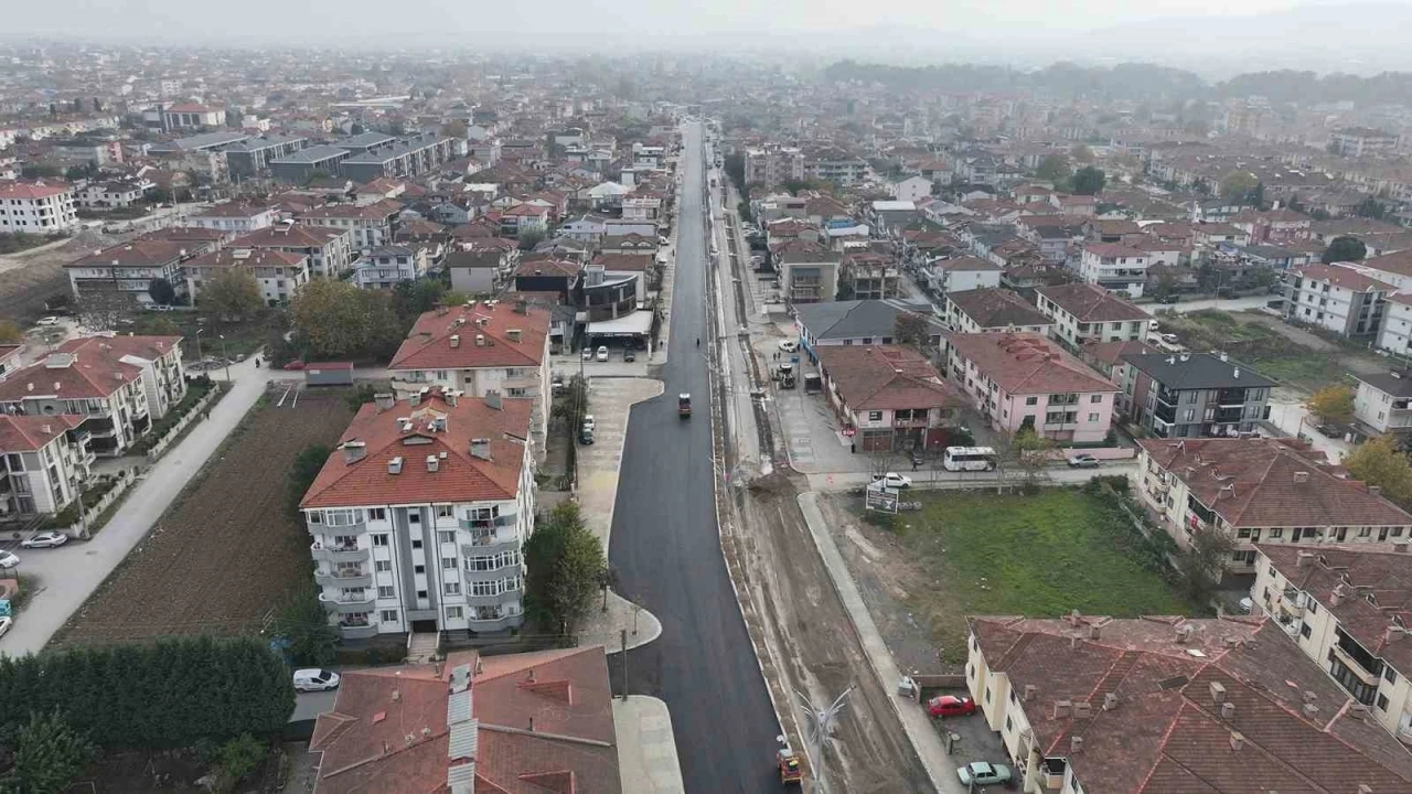 Ahmet Yesevi Caddesi modern bir yüz kazanıyor
