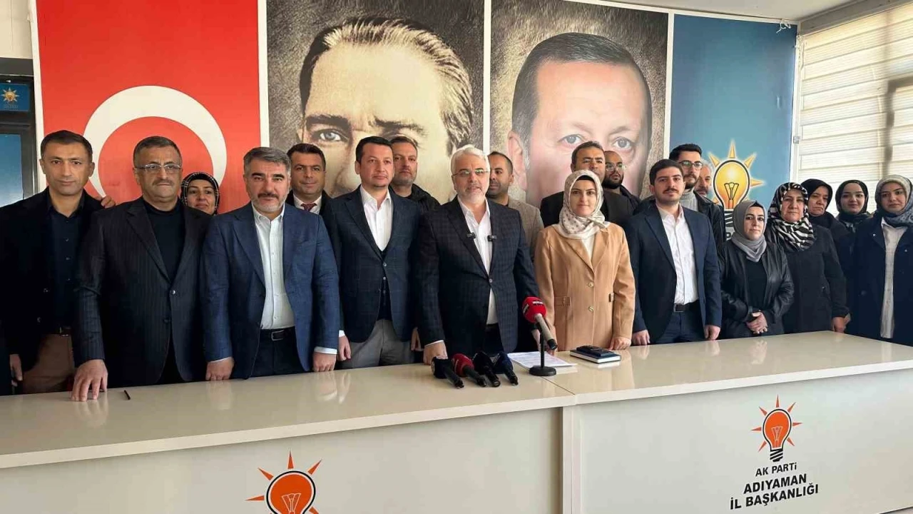 AK Parti Adıyaman teşkilatı genel kongreye hazırlık yapıyor
