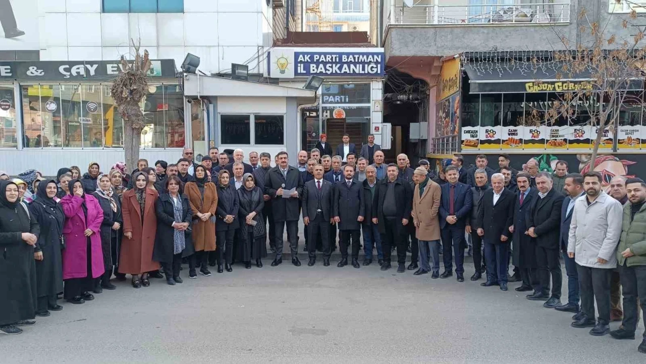 AK Parti Batman İl Başkanlığı’ndan 28 Şubat açıklaması
