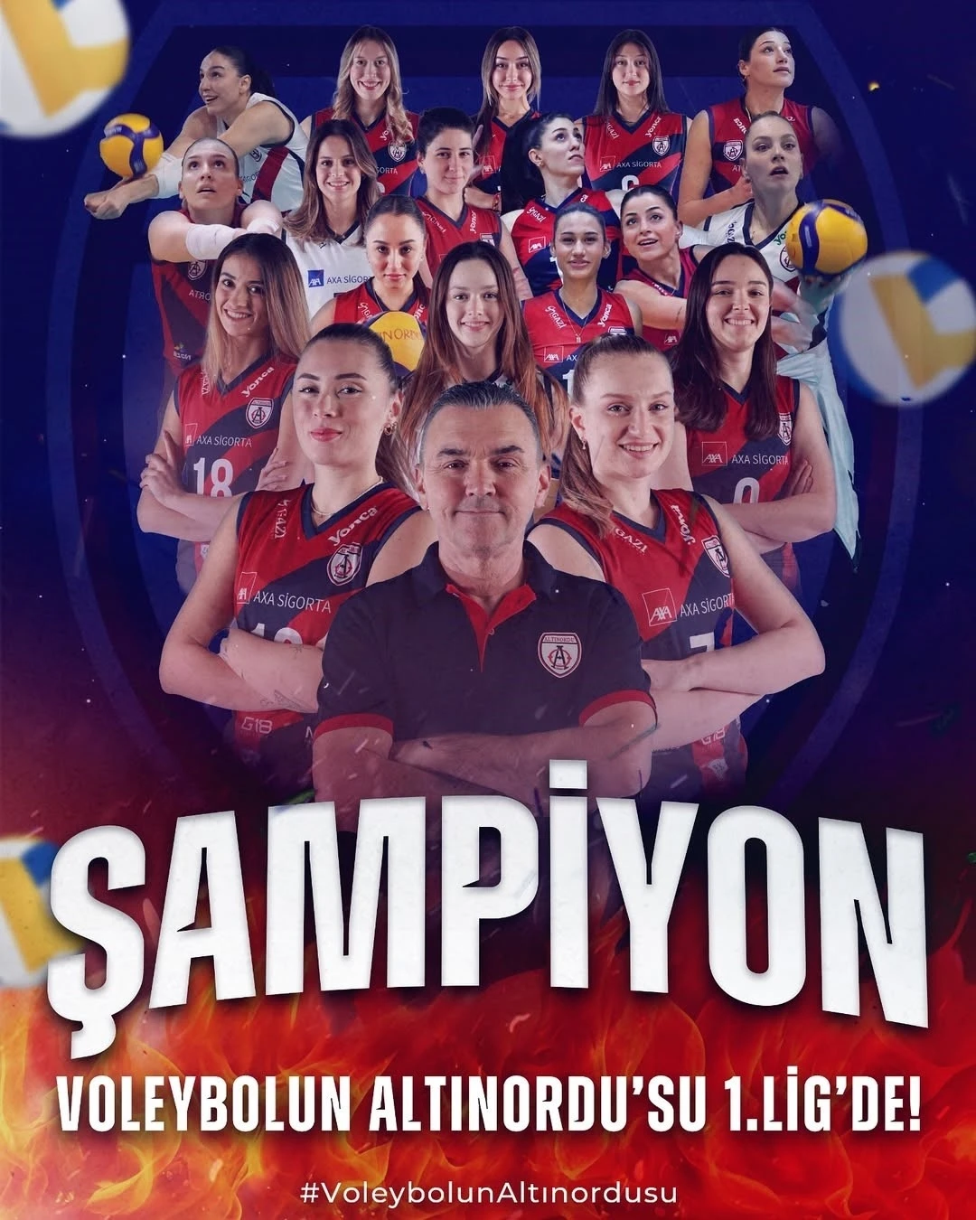 Altınordu Voleybol, 1. Lig’de
