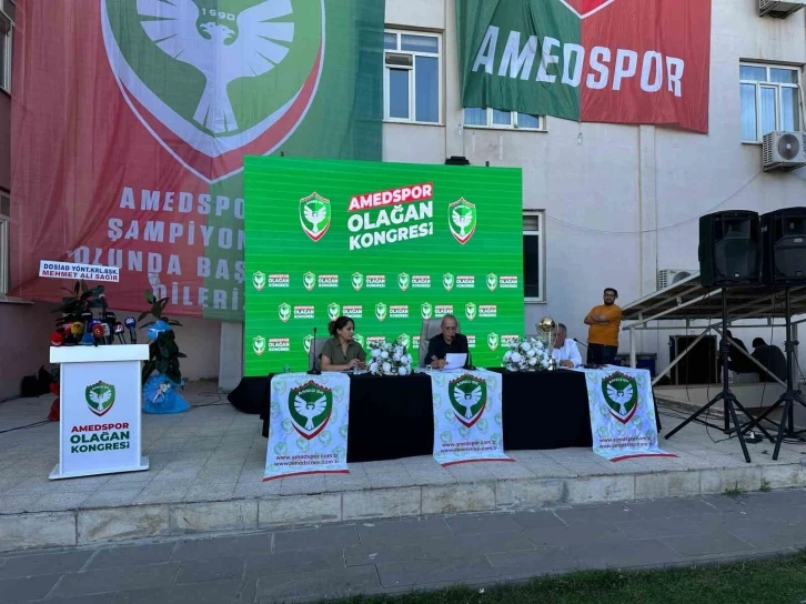 Amedspor’da Aziz Elaldı güven tazeledi
