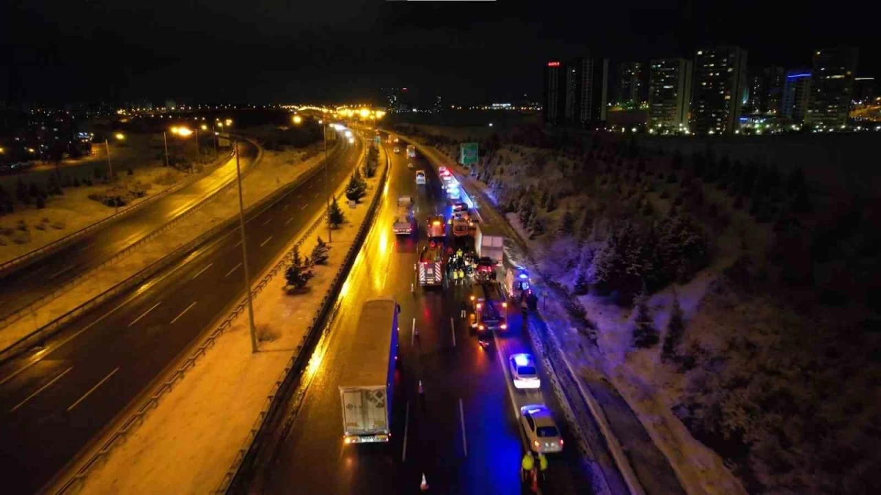 Ankara’da feci kaza: 1 ölü
