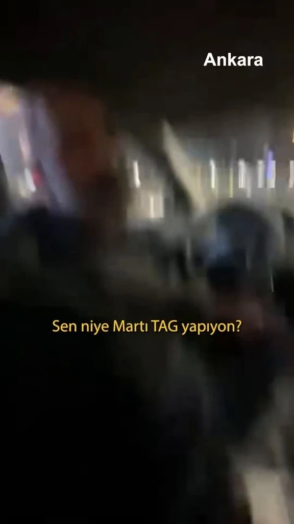 Ankara’da taksiciler Martı TAG sürücüsünü alıkoyup, darp etti
