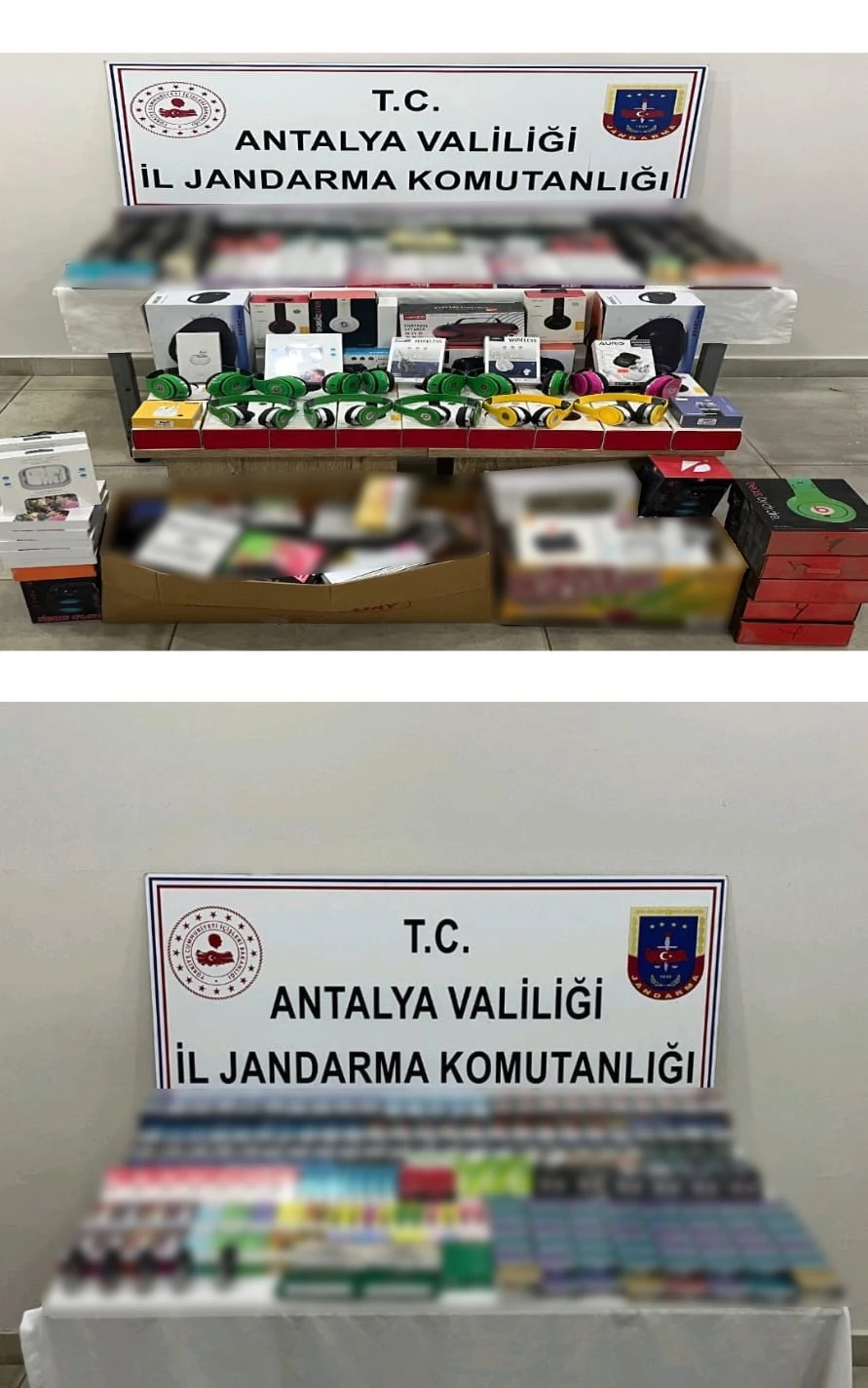 Antalya’da jandarmadan kaçak tütün operasyonu
