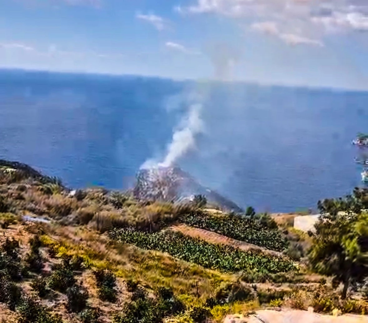 Antiochia Ad Cragum antik kentindeki tarihi kalede yangın çıktı
