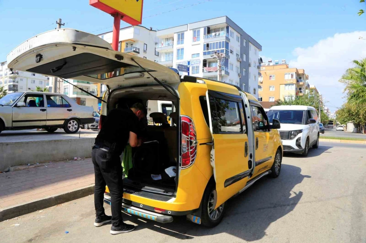 Aranması olan taksi şoförü 5 kilometrelik kovalamaca ile yakalandı
