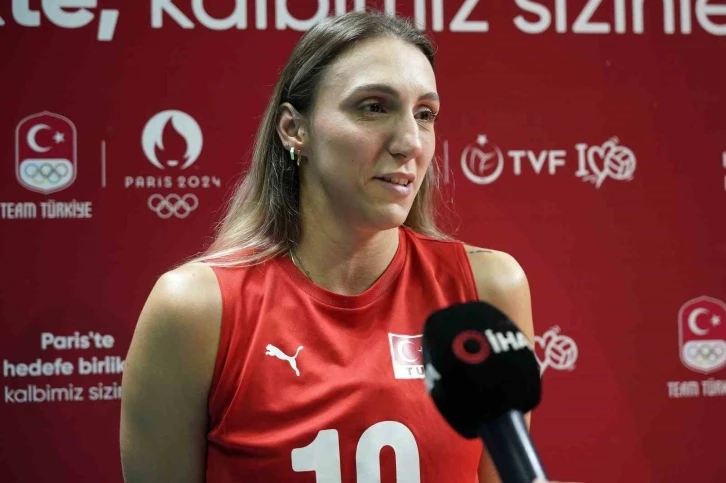 Aslı Kalaç: "Olimpiyatlara çok iyi çalıştığımızı, hazırlandığımızı düşünüyorum"
