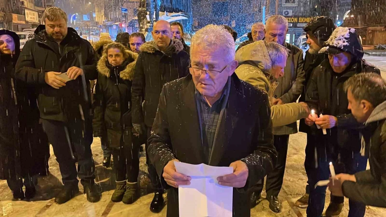 Asrın felaketinde hayatını kaybedenler Zonguldak’ta anıldı
