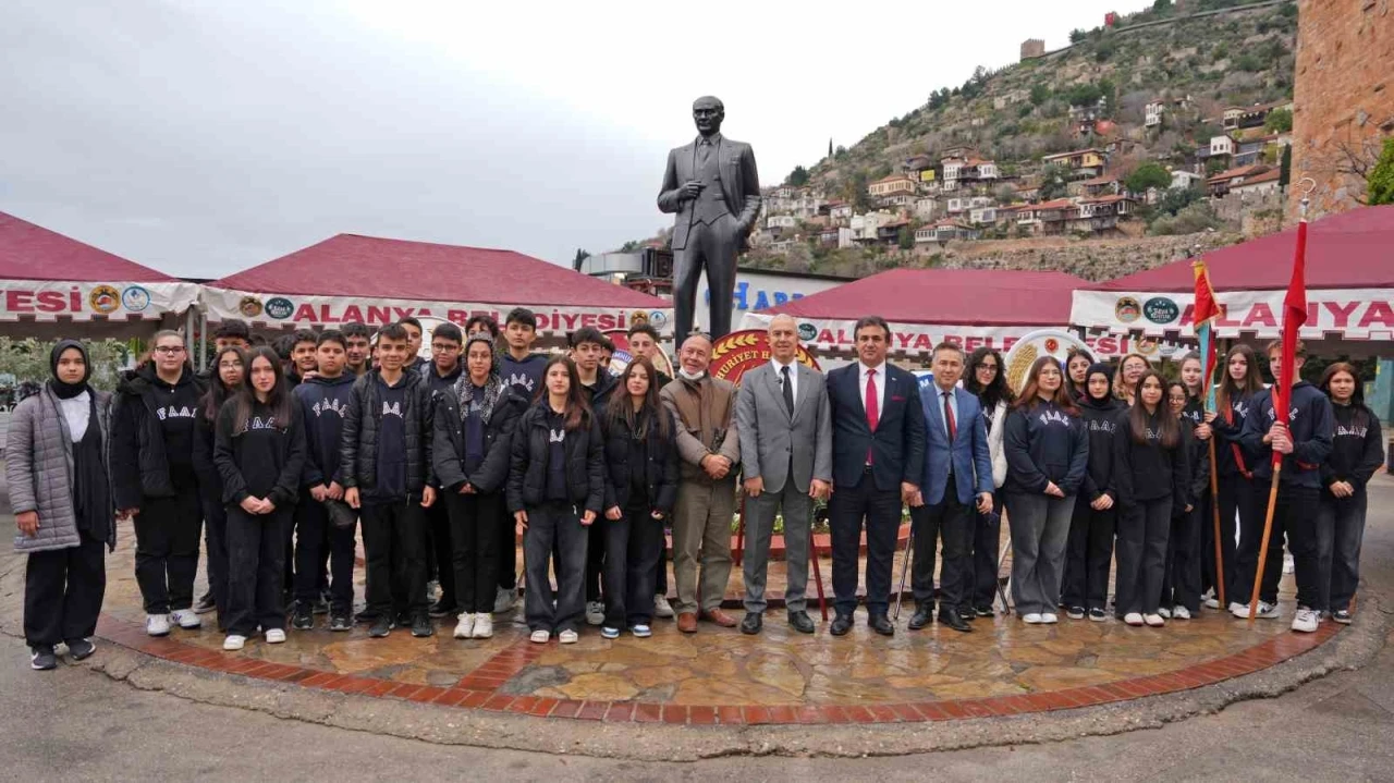 Atatürk’ün Alanya’ya gelişinin 90. yılı kutlandı
