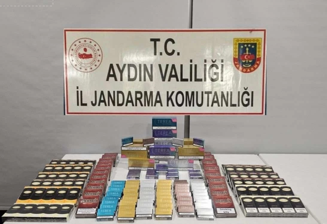 Aydın’da kaçak sigara operasyonu
