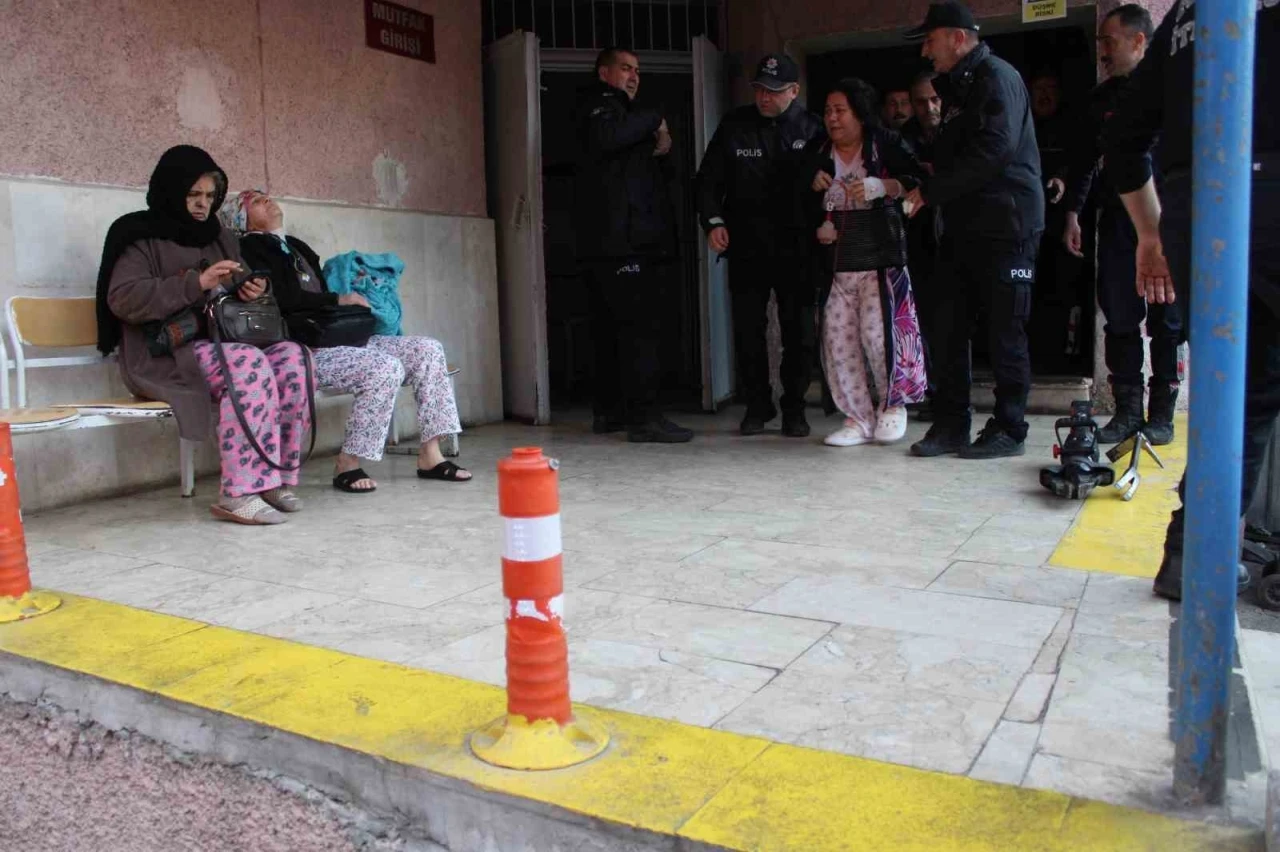 Aydın Devlet Hastanesi’nde yangın paniği
