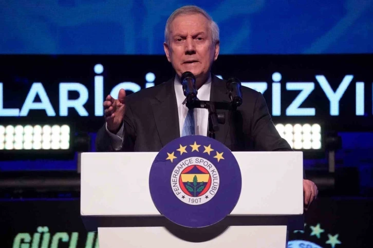 Aziz Yıldırım: "Fenerbahçe tarihine kara leke sürmeyeceğiz"
