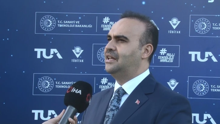 Bakan Kacır: "Artık uzay liginde Türkiye A takımında"
