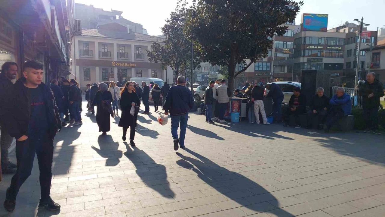 Balıkesir’de Ocak ayında bahar havası
