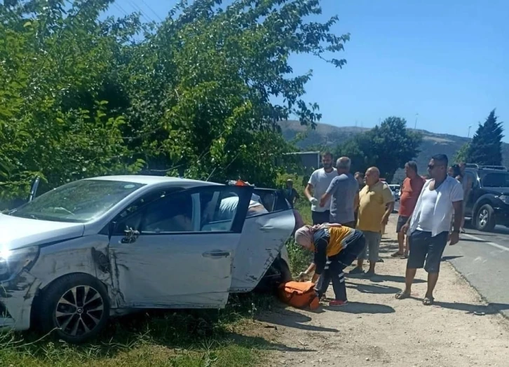 Balıkesir’de trafik kazası: 2 yaralı
