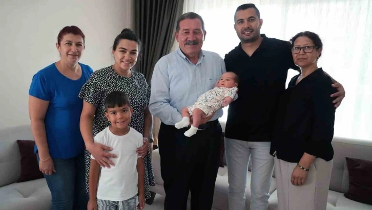 Başkan Topuz’dan ‘Hoş geldin bebek’ ziyareti
