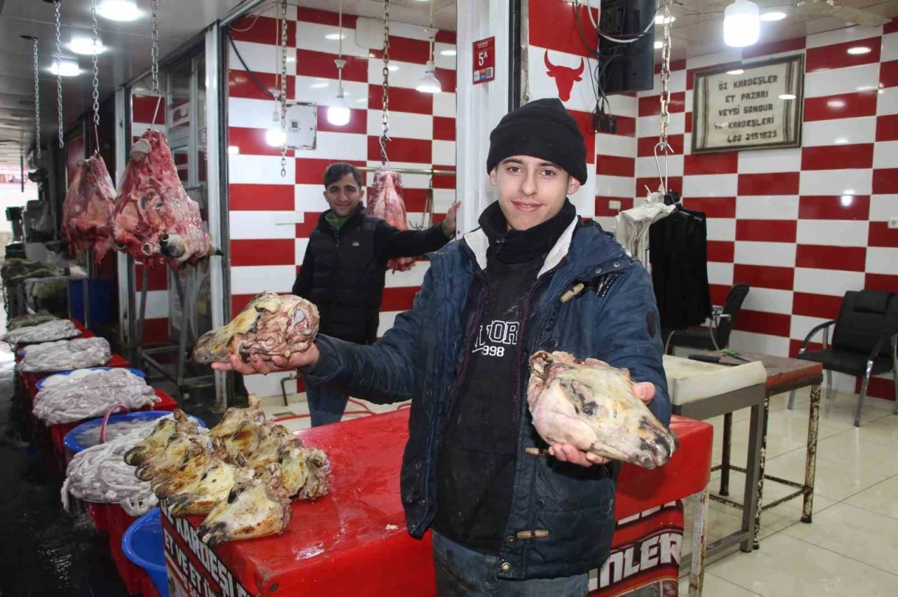 Batman’da kış mevsiminde kelle paçaya yoğun ilgi
