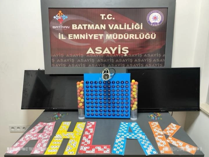 Batman’da kumar oynayan 41 kişiye 379 bin TL ceza
