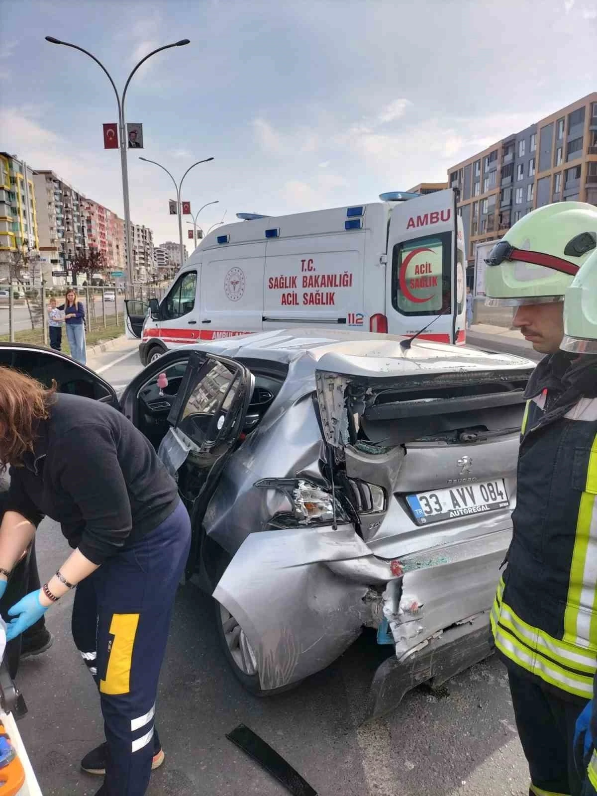 Batman’da trafik kazası: 2 yaralı
