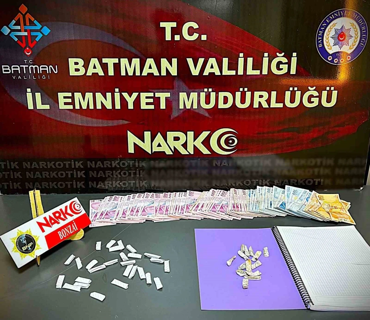 Batman’da üzerinden 41 parça uyuşturucu çıkan şüpheli tutuklandı
