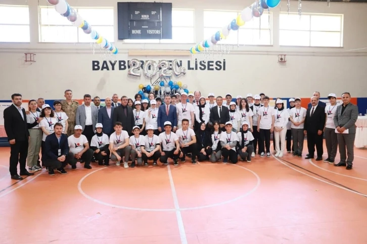 Bayburt’ta bilim fuarının açılışı yapıldı
