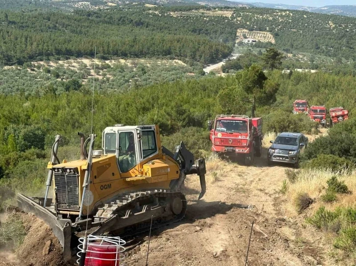 Bergama’daki orman yangını kontrol altına alındı
