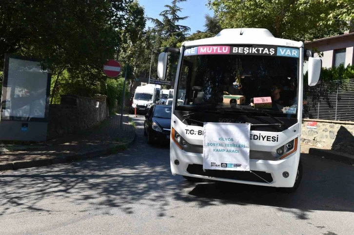 Beşiktaş Belediyesi yaz kampı gerçekleştiriyor
