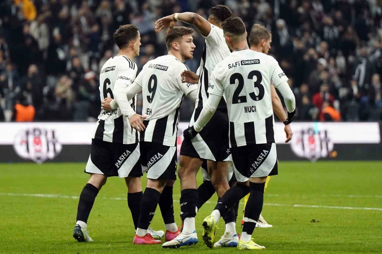 Beşiktaş bu sezon ilk kez 4 maç üst üste kazandı
