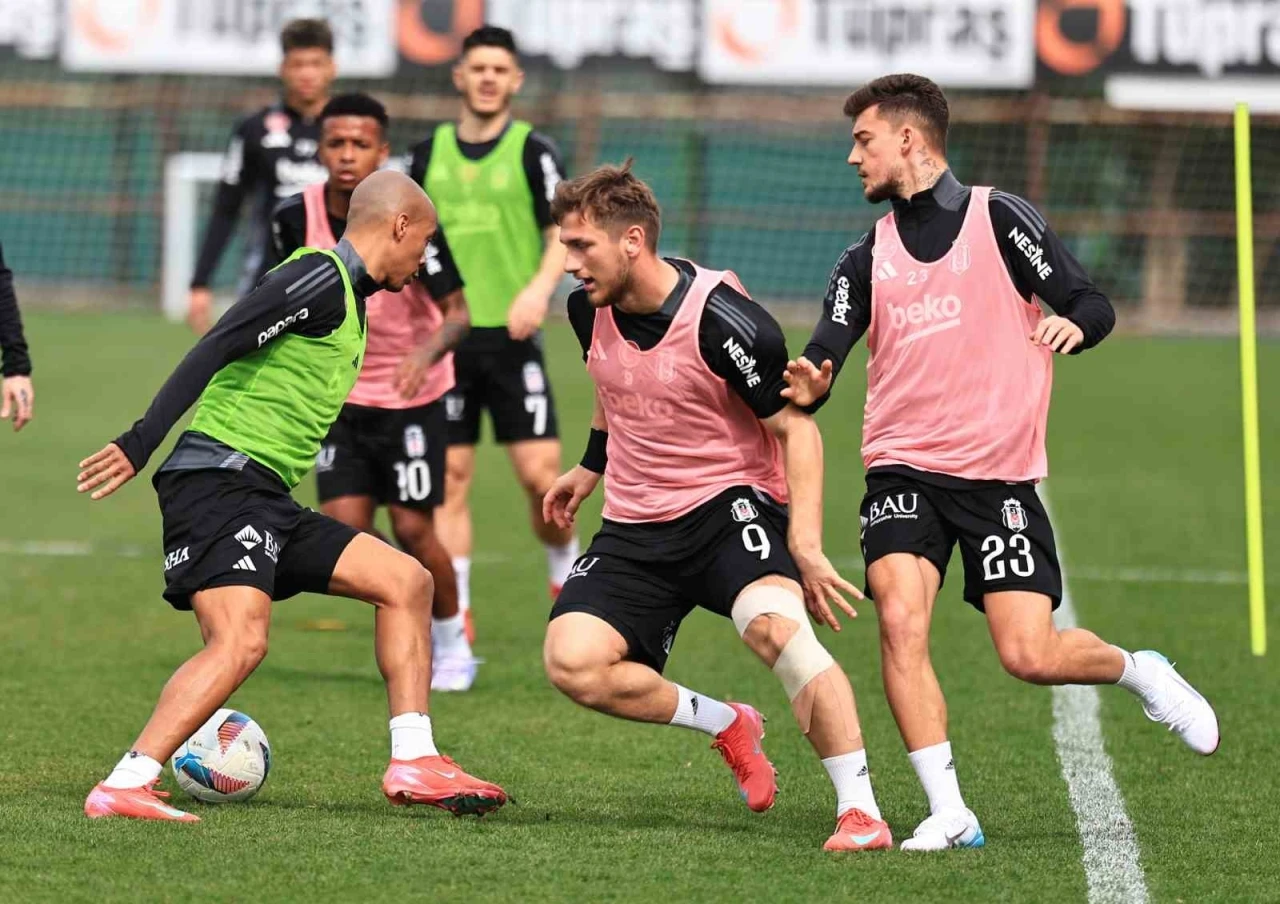 Beşiktaş, Konyaspor maçının hazırlıklarına devam etti
