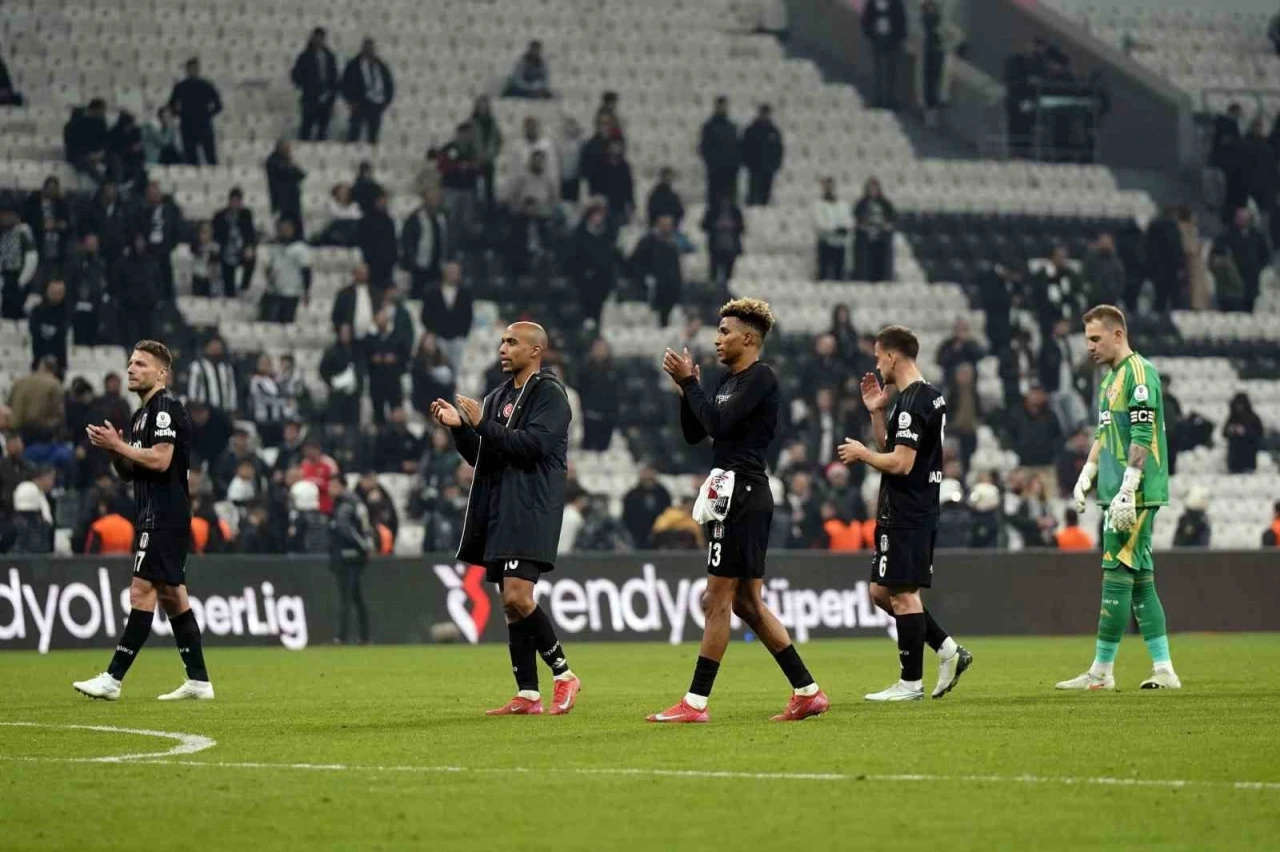 Beşiktaş sahasında 6 maç sonra kaybetti
