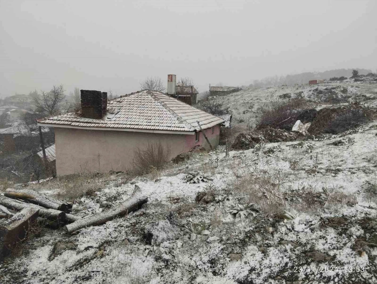 Bilecik’te kar yağışı etkili oldu
