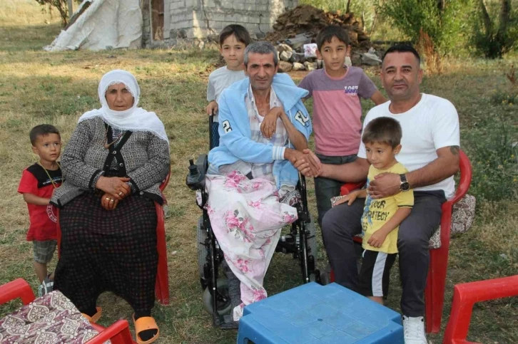 Bir bacağını kaybeden Malazgirtli vatandaşın protez bacak umudu
