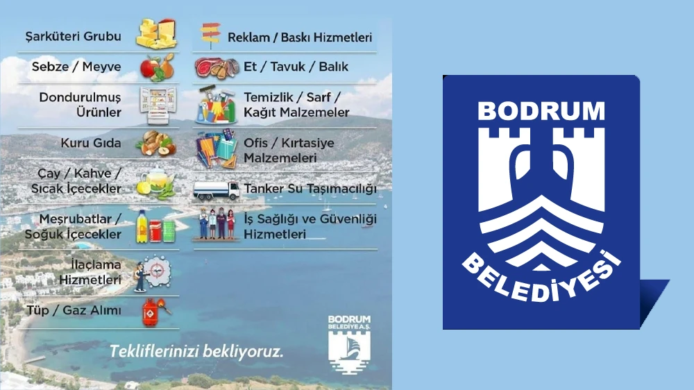 Bodrum Belediye AŞ, 2025 İhtiyaçlarını Açıkladı