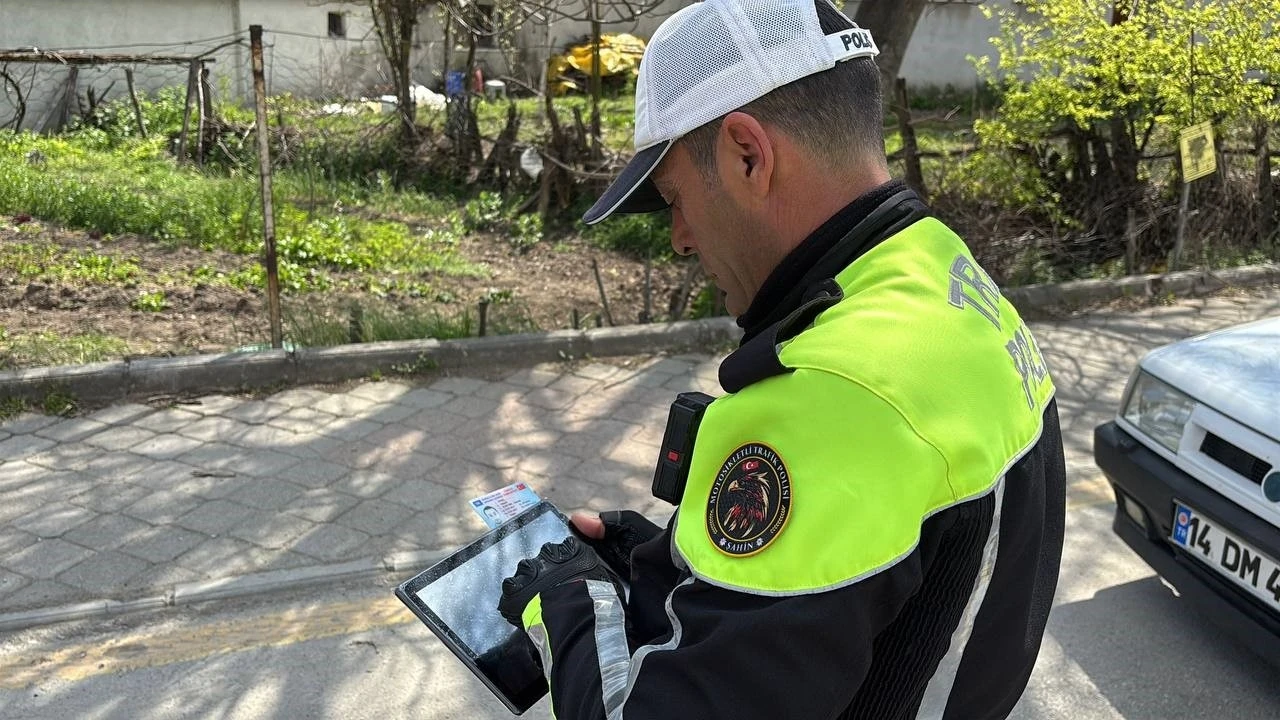 Bolu’da 3 bin sürücüye 10 milyon lira ceza
