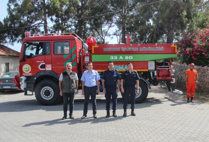 Bozyazı’da orman yangınlarıyla mücadele toplantısı yapıldı
