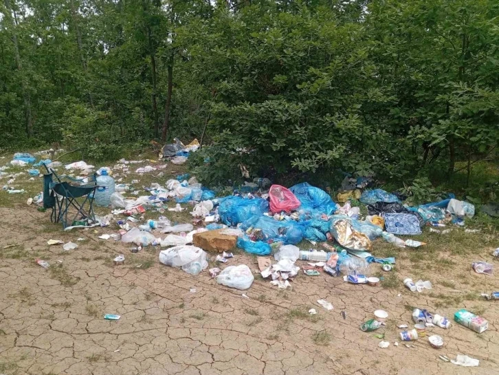 Bursalı doğaseverler 5 Haziran Dünya Çevre Günü kapsamında çöp topladı
