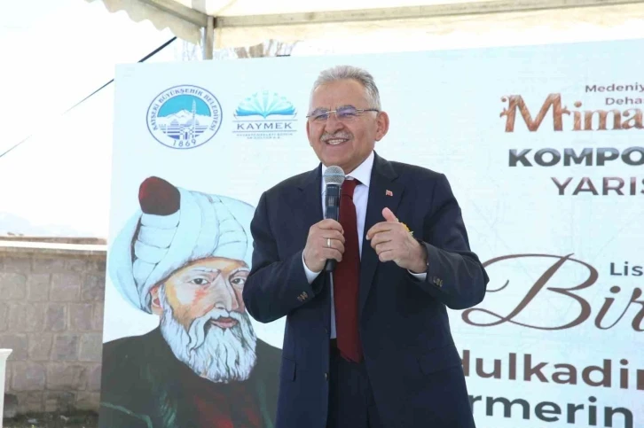 Büyükkılıç: “Eşsiz deha Mimar Sinan’ı rahmet ve minnetle anıyorum”
