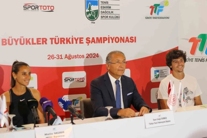 Muğla’da Büyükler Tenis Şampiyonası İçin Basın Toplantısı Düzenlendi