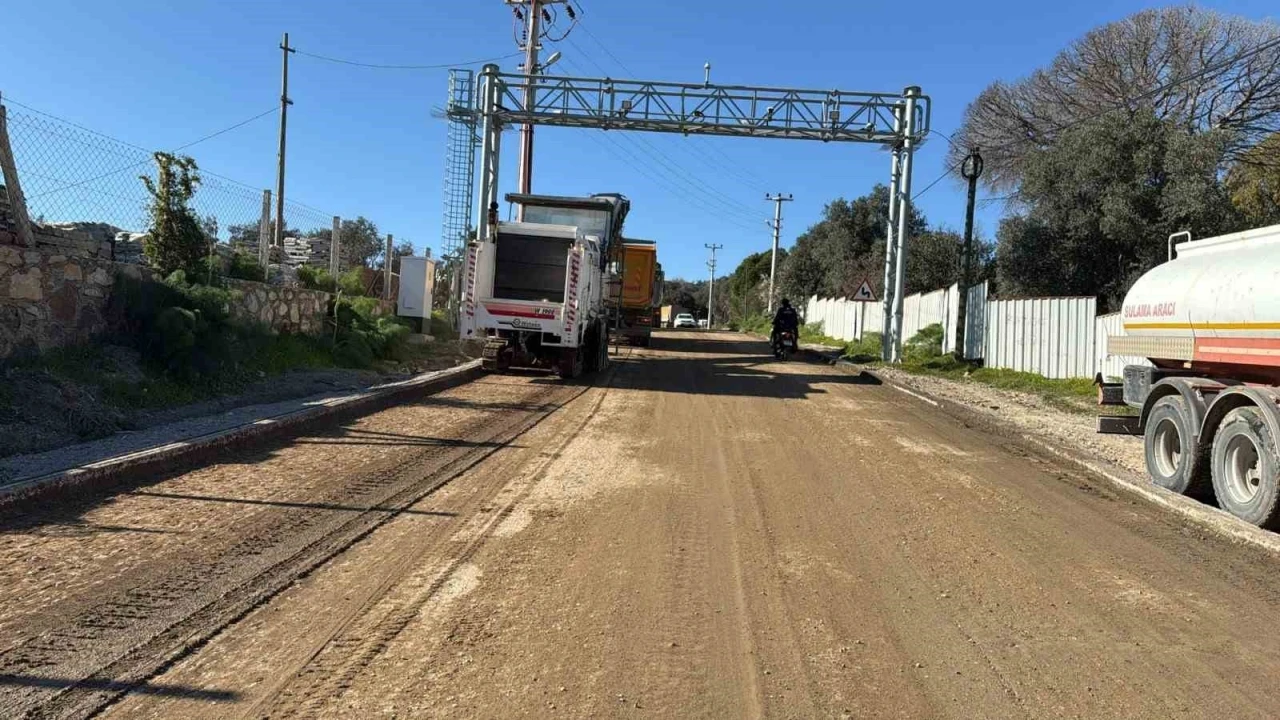 Büyükşehir’den Bodrum’a 28 Milyonluk yol yatırımı
